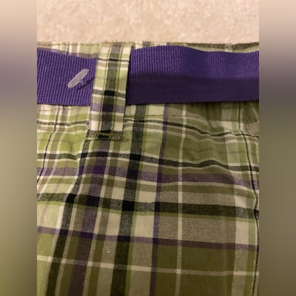 White Stag size 6 plaid cropped pants size 6 NWOT - Picture 4 of 7